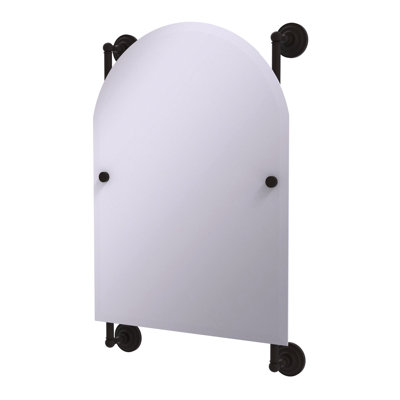 Miroir mural biseauté traditionnel Jhene