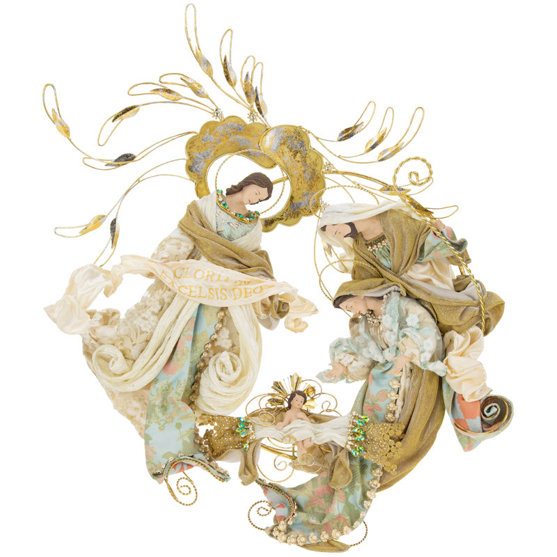 Holy Family Wreath - 28 Inches