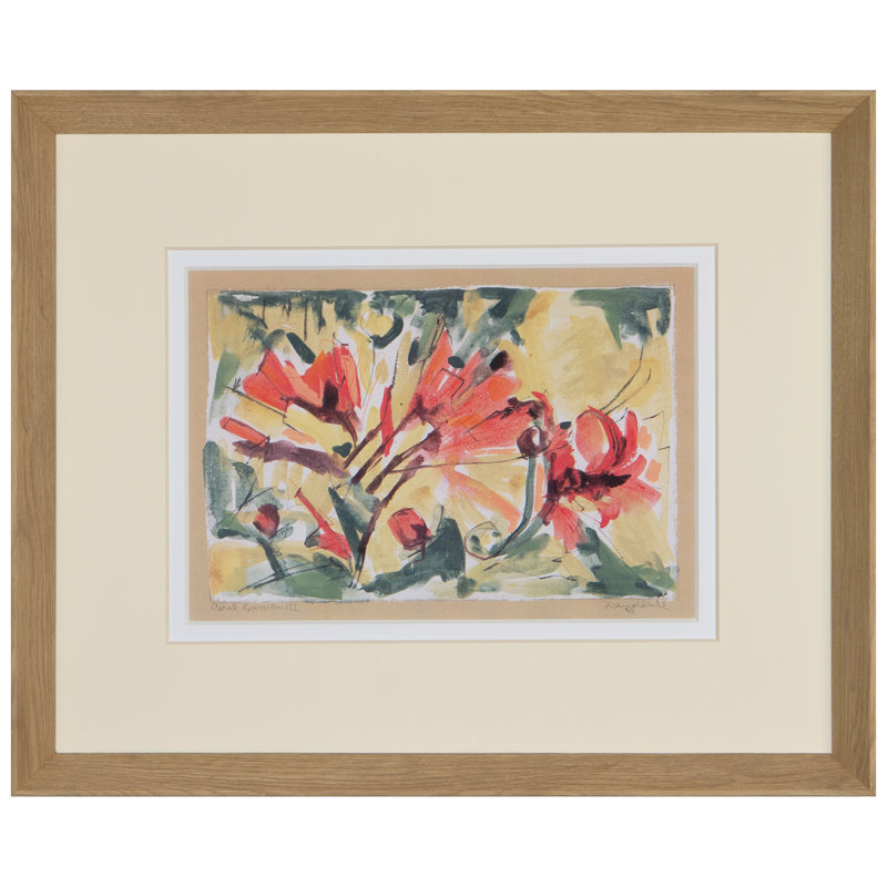 Coral Explosion III par Daughdrill - peinture encadrée