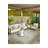 Machine Washable Geometric Pattern Decorative Woven Base Rug-1046565459