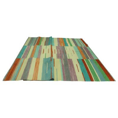 Brannick Wool Striped Indoor Rug