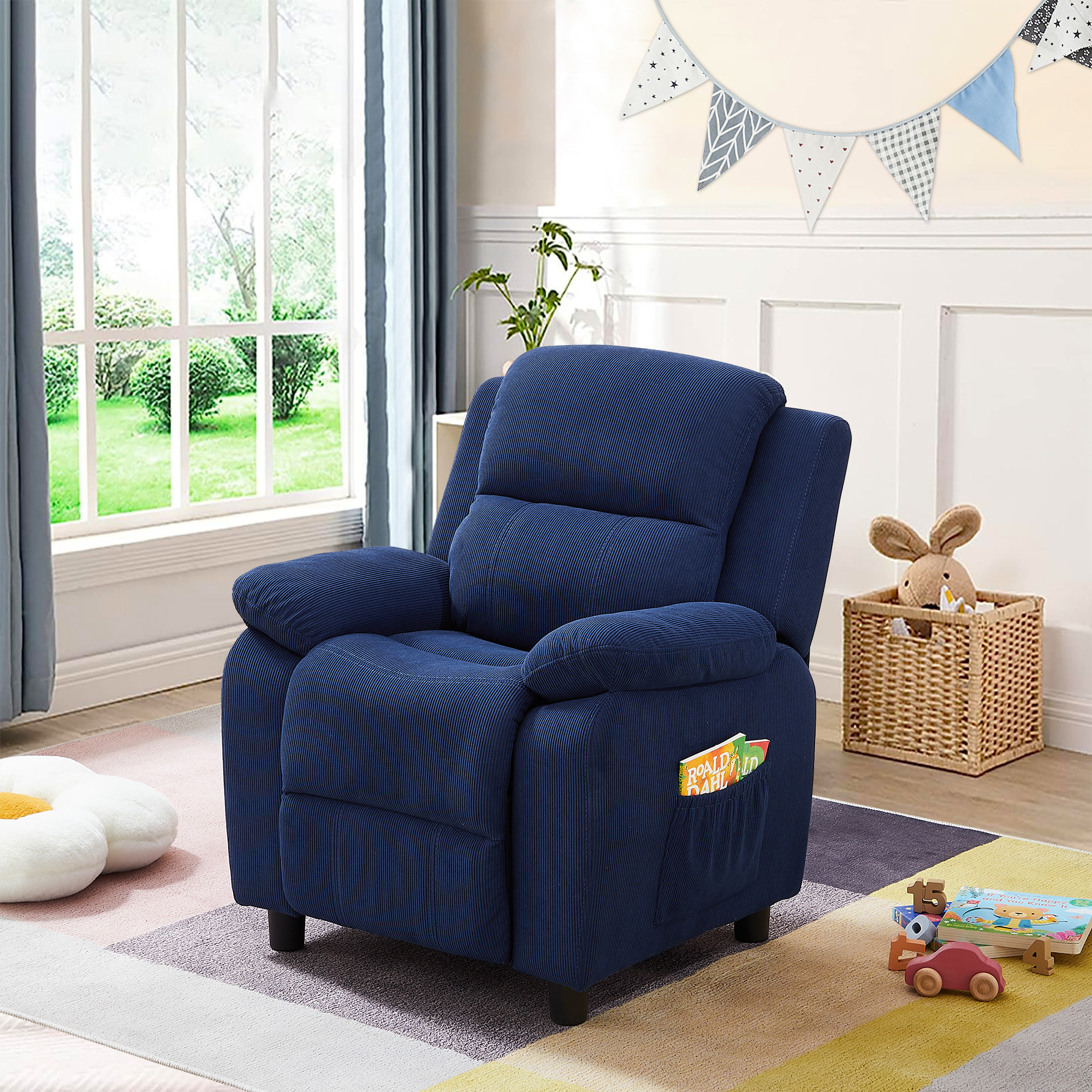 Viv + Rae Anastasia Kids Recliner Chair & Reviews | Wayfair