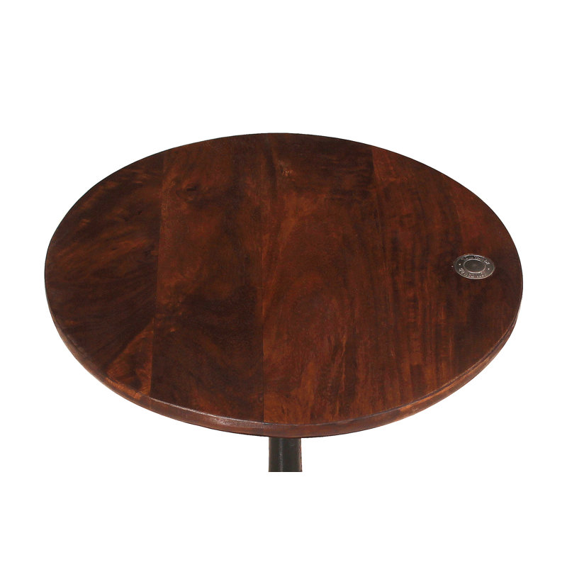 Turlock Pedestal End Table