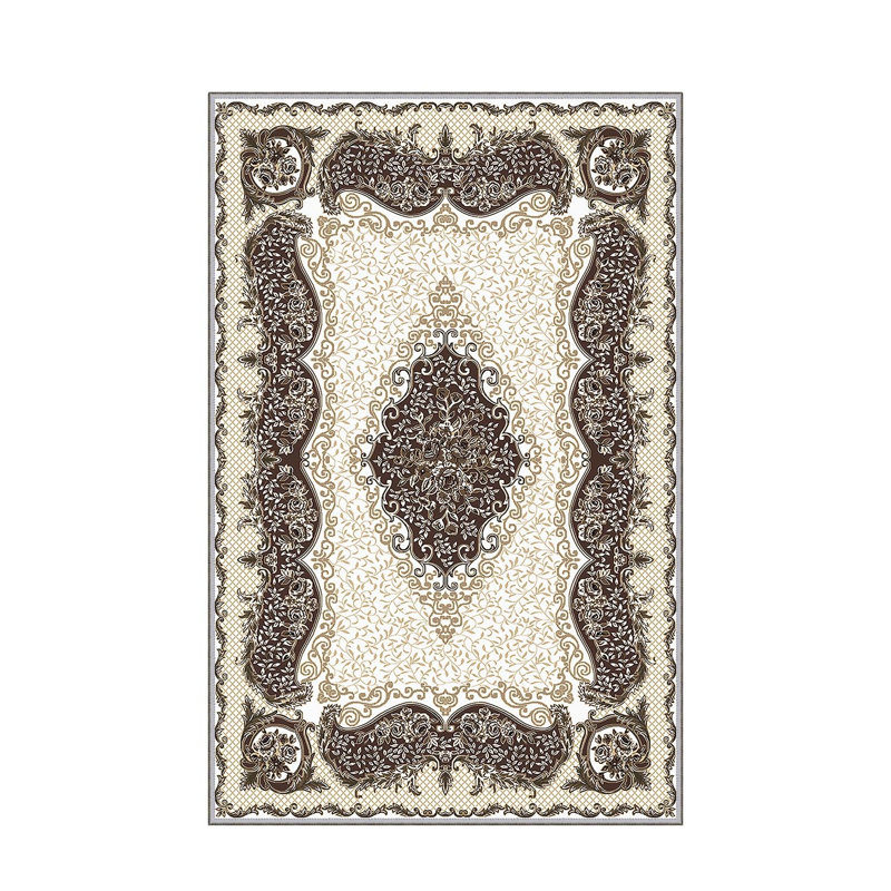 Stylish Hall Carpet 2.6 x 9.8 Feet - 100% Polyester, 0.04 in Pile Height | Antibacterial, Non-Slip PVC Felt Dot Underside | Machine Washable, 3D Digital Print | Perfect for Home Entryways & Living Spaces