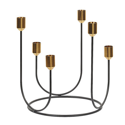 Khemisset Metal Tabletop Candelabra
