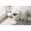 Meuble-lavabo moderne avec tablette ouverte