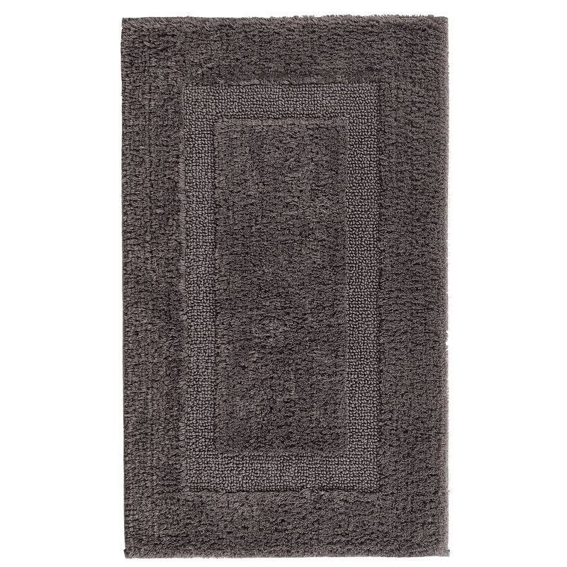 Bath Rug, Dark Anthracite, 24" W x 39" L
