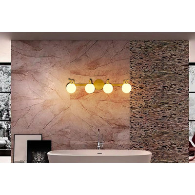 Luminaire de meuble-lavabo moderne à 4 lumières Lightdot