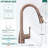 Pull Down Single Handle Kitchen Faucet-81268972