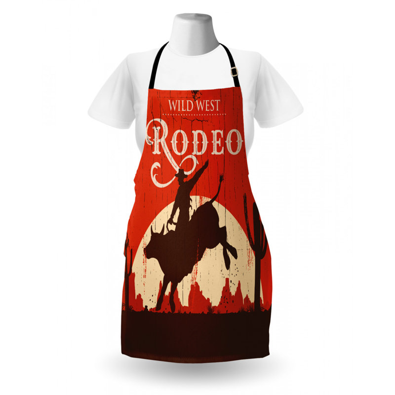 Tablier de taureau rodeo cowboy