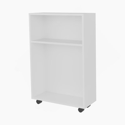 Chariot de rangement roulant avec tablettes