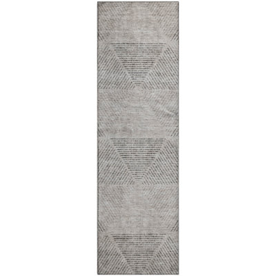 Premium Machine Washable Prisco Taupe Rug