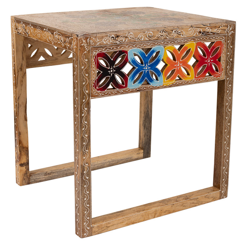 Arnhild Solid Wood Frame Coffee Table