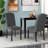 Tufted Upholstered Solid Back Dining Chair-391104228-391104229