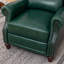 Fauteuil inclinable en cuir véritable-398984929