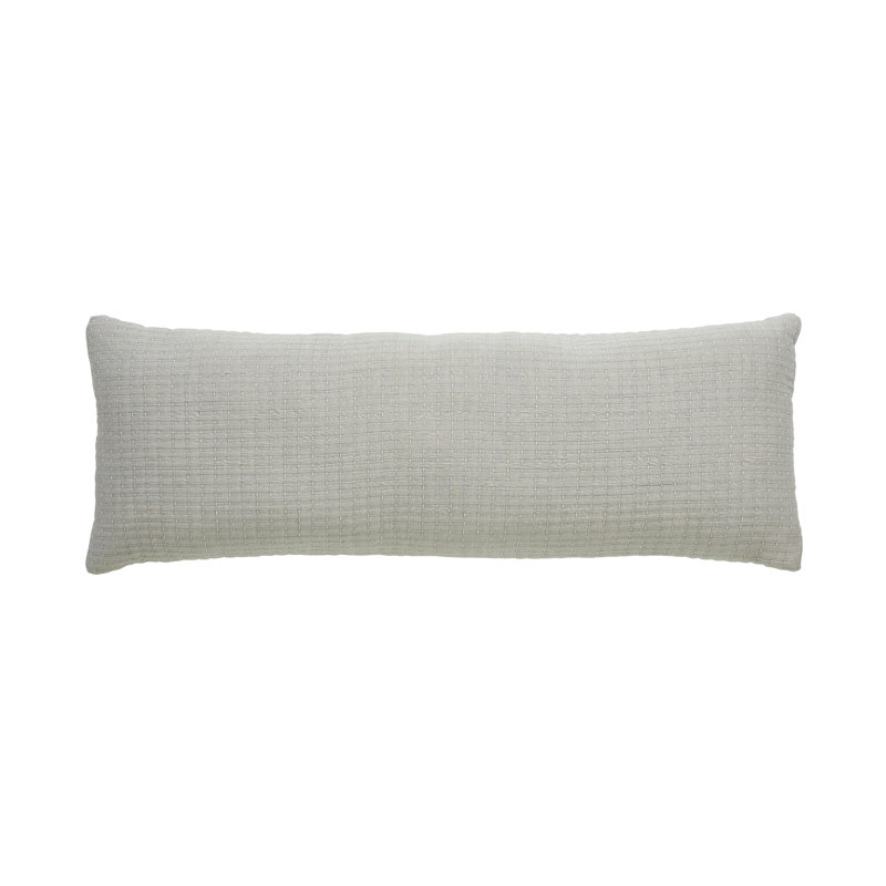 Coussin Ohler, Beige, 14 po x 26 po