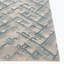 Blue Modern Wool Silk Blend Rug - 8' x 10'1"