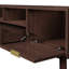 Console de télévision moderne de 75 pouces, rangement multifonctionnel à fermeture en douceur, tiroirs, pieds en bois massif, pour téléviseurs tendance, armoires de fermeture, pieds élégants rabattables
