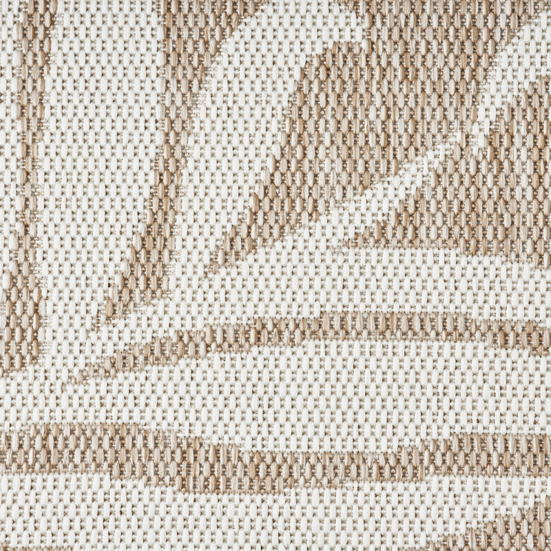TOMMY BAHAMA Patio Country Botanical Coastal  Indoor/Outdoor Area Rug, Navy/Cream, 7'10"x10'2", 7'10"x10'2", Beige/Cream