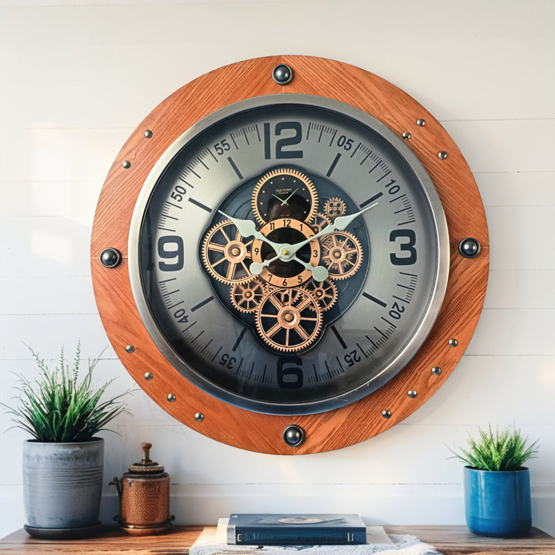 Solid Wood Wall Clock