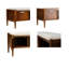 Banc de rangement rembourré en polyester Johppa