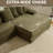 111" Oversized Two-Piece Corduroy Couch Sectional,L-Shaped Cloud Sofa Couches With 8 Pillows For Living Room-1353411484-1353411485