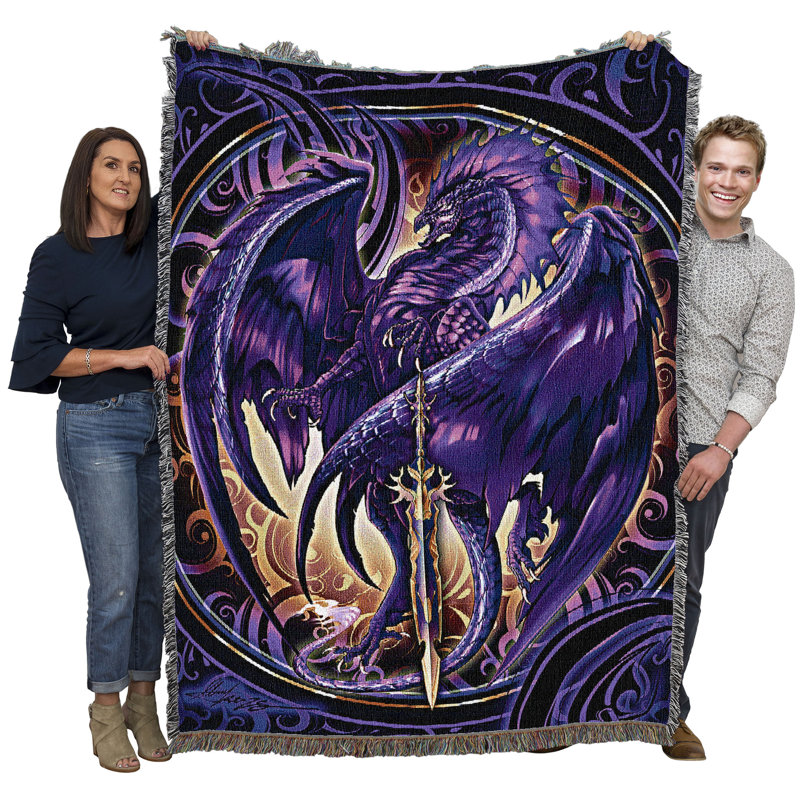 Couverture en laine Pure Country Weavers par Fantasy Thompson
