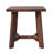  Modern Farmhouse Rustic Solid Wood Square Side Table -1828239809