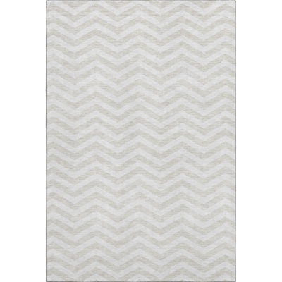 Premium Machine Washable Prisco Ivory Rug