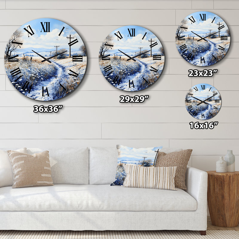 Horloge murale Dranesville, Très grand
