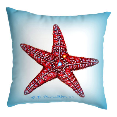 Housse et insert de coussin carré Dick's Starfish