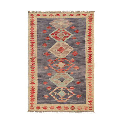 Hand Knotted Wool Moroccan Rug