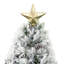 Arbre de Noël artificiel enneigé avec support en métal Snow Snow