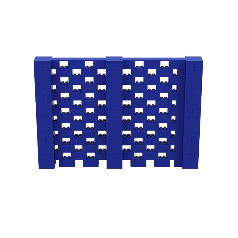 Ensemble mural Everblock, Bleu, H 72 po x l 120 po x P 12 po
