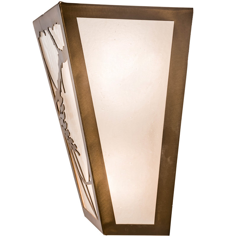 2 - Light Flush Mounted Sconce