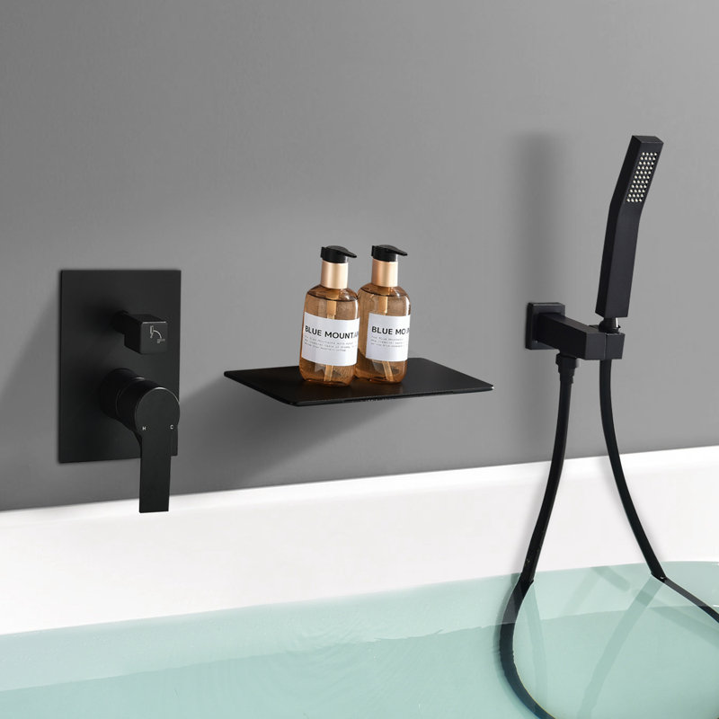 Bathroom Tub Spout, Matte Black