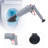 11" Toilet Sink Pipe Clog Remover High Pressure Air Drain Blaster Gun Pump Plunger 