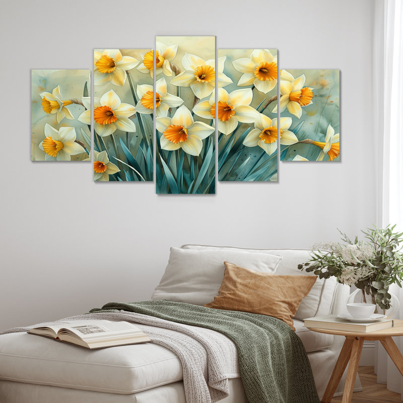 Ensemble de salon Tiago - Daffodils Wall Art