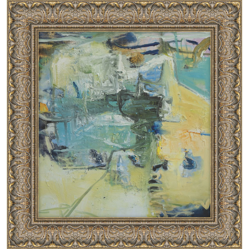 Tyrrhenian Vista 1 Framed Acrylic Painting Print Canvas, 25.5" H x 24.5" W