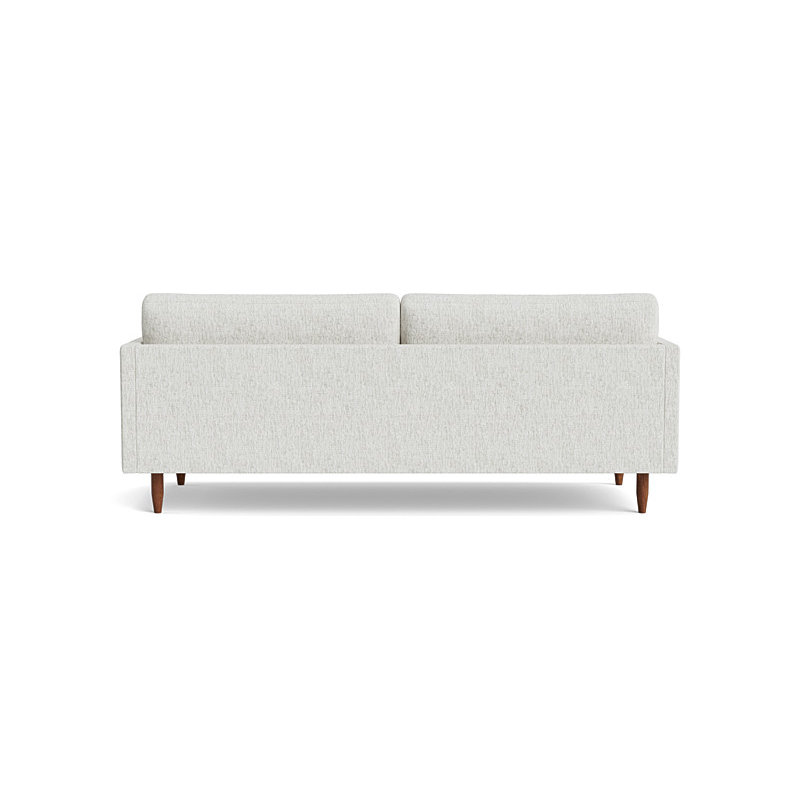 Skinny Fat Sofa ("85"), Performance Weave - Snow