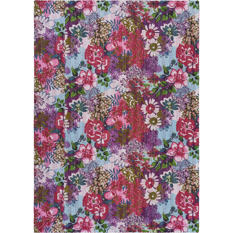 Couvre-lit Kantha Escape, Grand lit