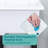 21.5'' L x 25'' W White Freestanding Laundry Sink with Faucet-57360410