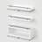 Floating Shelves, 3 Pcs, White