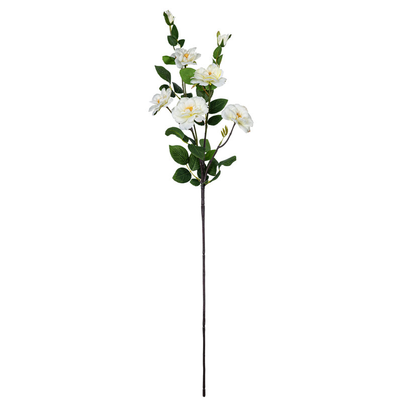 Faux fleurs artificielles en soie Audet, Blanc
