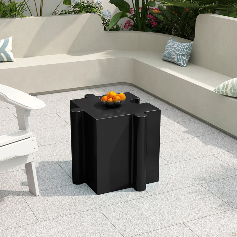 Table d'appoint Art, Noir