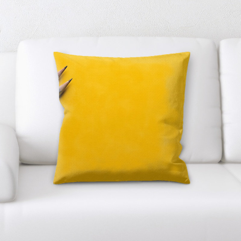 Microsuede Reversible Throw Pillow