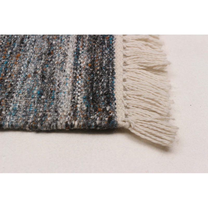 Boho Grey Kilim 5'3" x 7'8"
