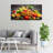 A Basket Of Fruit Vegetables - Wrapped Canvas Print