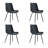 5-piece Transitional Style Rectangular Dining Table Set, Expandable Folding Kitchen Table-1931822680-1931822683