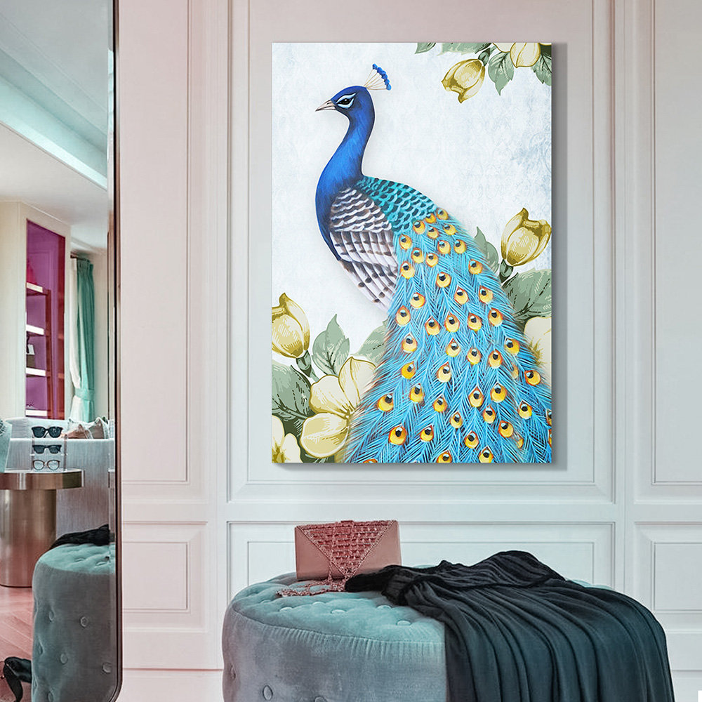 House of Hampton® Canvas Wall Art Paintings Artwork, Hd Pictures Photo